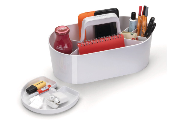 HAN Toolbox LOFT 1200-12 mobil weiss mit 4 Fächern