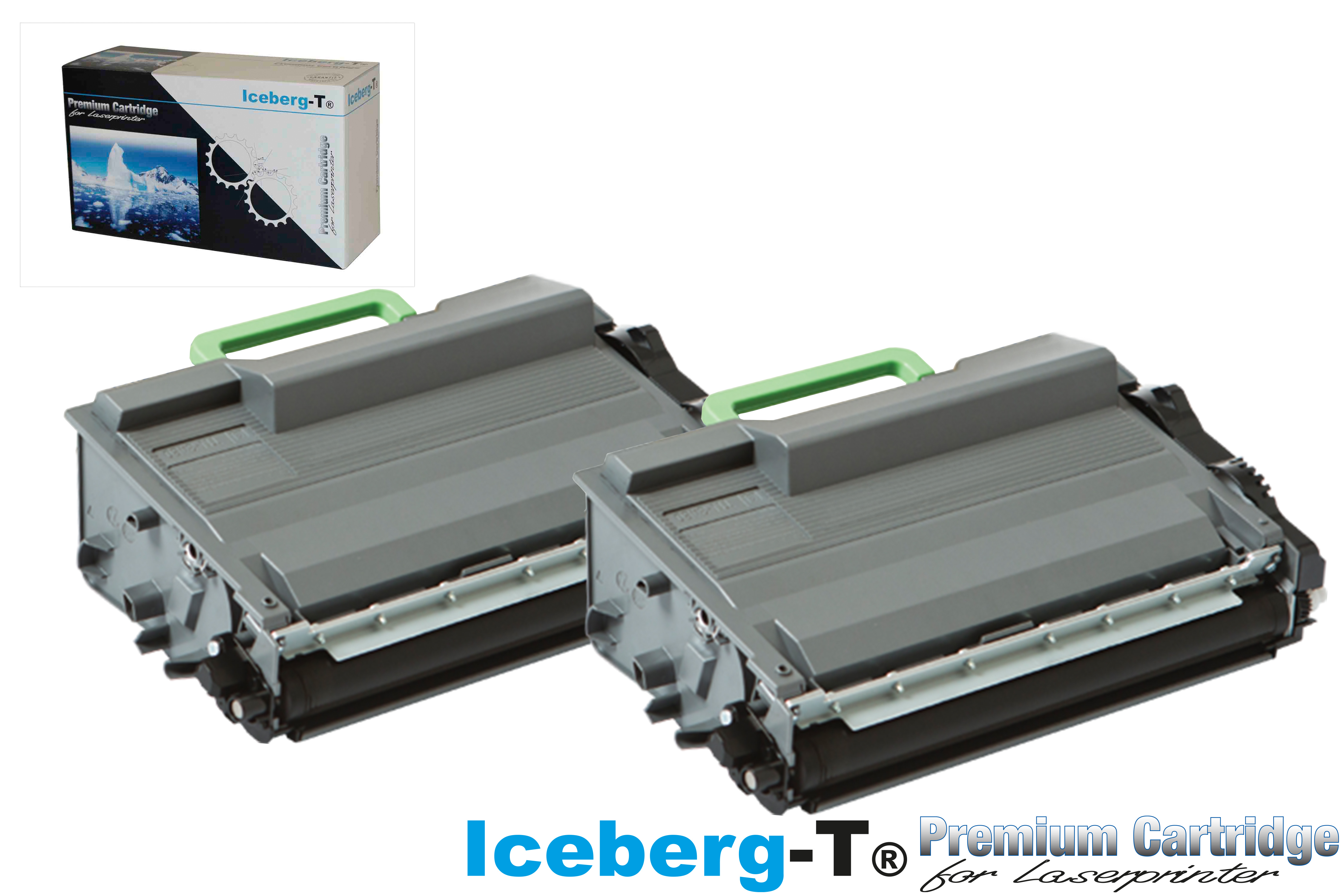Iceberg-T Toner TN-3480 Duopack 2 Stück à 8'000 Seiten, schwarz