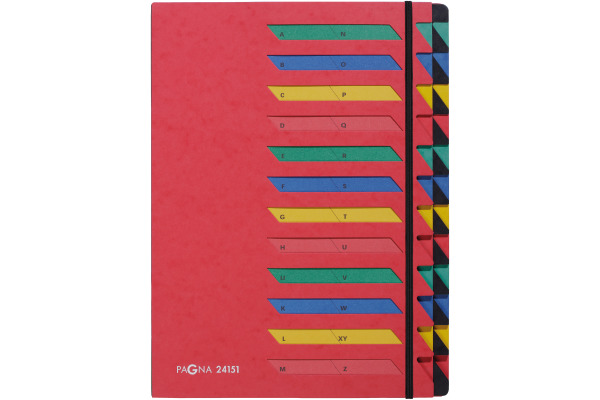PAGNA Deskorganizer A4 24151-01 rot A-Z