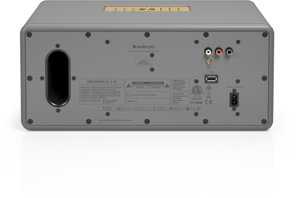 AUDIO PRO Speaker Drumfire D-2 W 15335 Grey