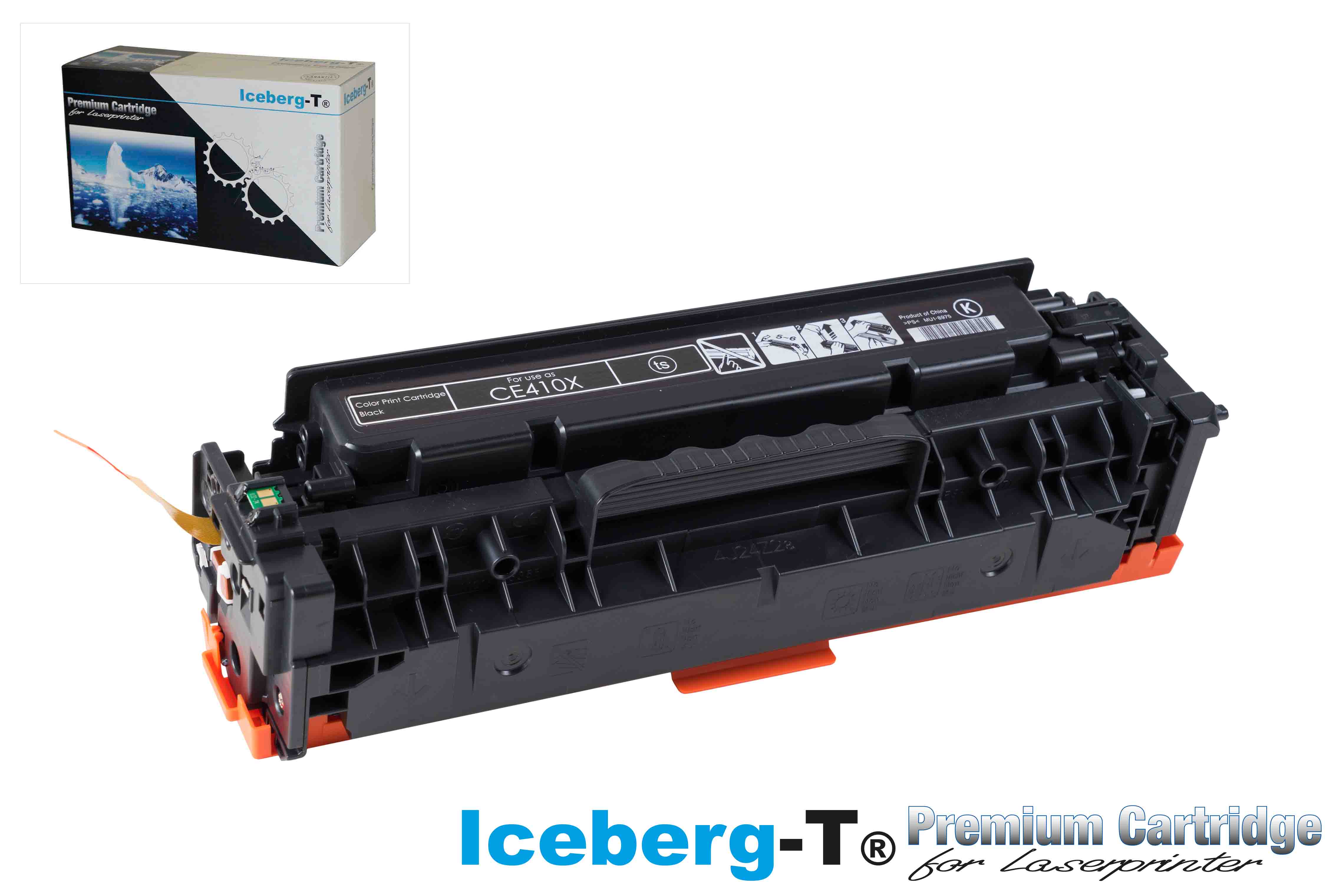 Iceberg-T Toner CE410X / 305X 4'000 Seiten, black