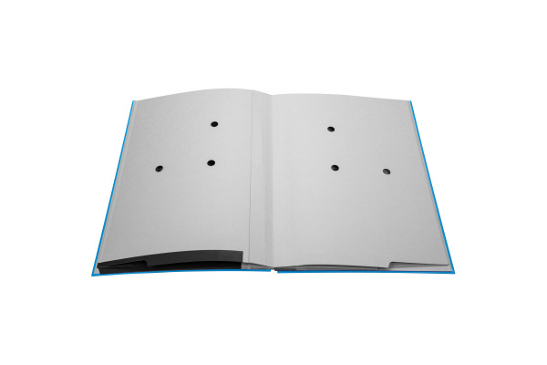 BIELLA Unterschriftenmappe A4 34141005U blau 10-teilig