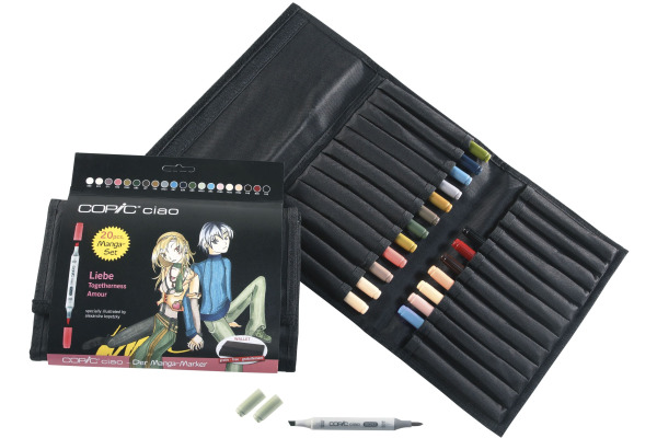 COPIC Marker Ciao 22075734 20er Set, Wallet Liebe