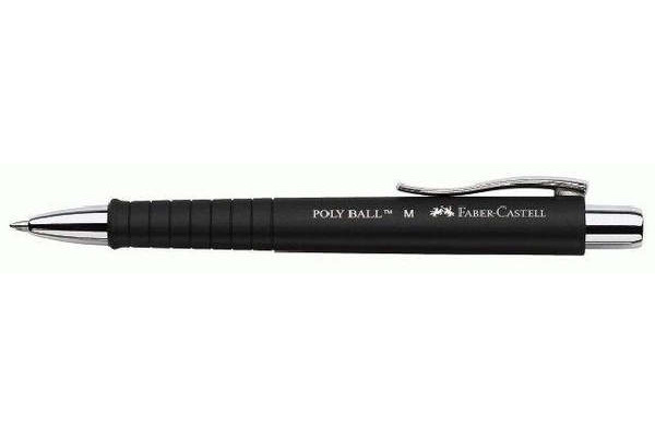 FABER-CA. Kugelschreiber POLY BALL 0.5mm 241199 schwarz