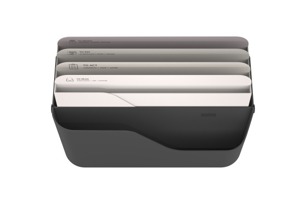 ROTHO Postbox MyPaper Plus 64490001 16x29.5x35.6cm schwarz