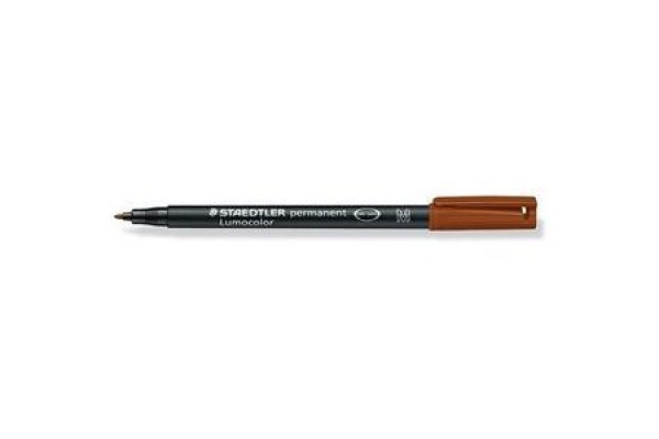 STAEDTLER Lumocolor permanent M 317-7 braun