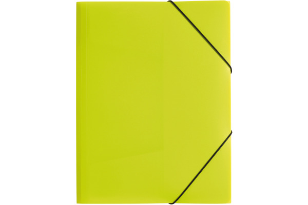 PAGNA Gummibandmappe Trend A4 21613-17 grün 3 Klappen
