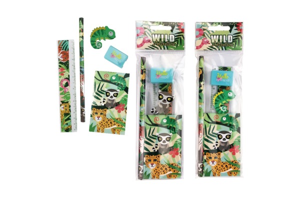 ROOST Schreibwaren Set Wild WAOPP5001 2x5 Stk. ass.