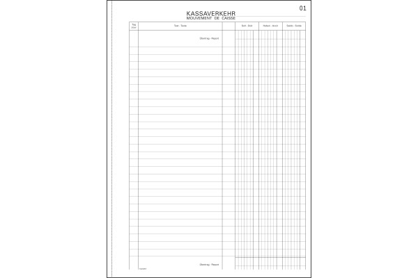 FAVORIT Kassa Rapport A4 353