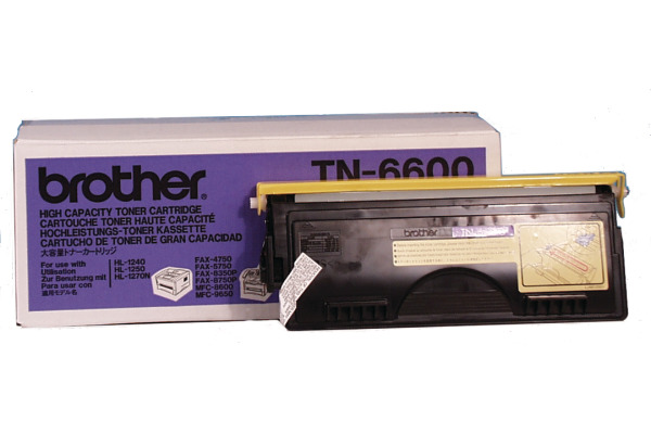 BROTHER Toner-Modul HY schwarz TN-6600 HL-1240/1250/1270N 6000 Seiten
