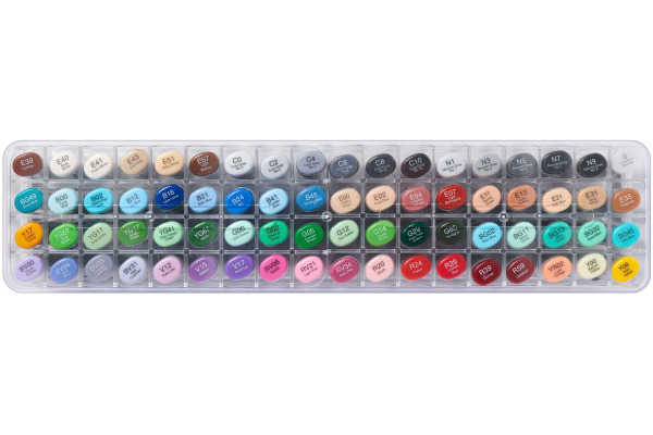COPIC Marker Sketch 21075161 Set B, 72 Stück