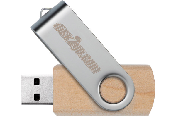 DISK2GO USB-Stick wood 16GB 30006661 USB 2.0