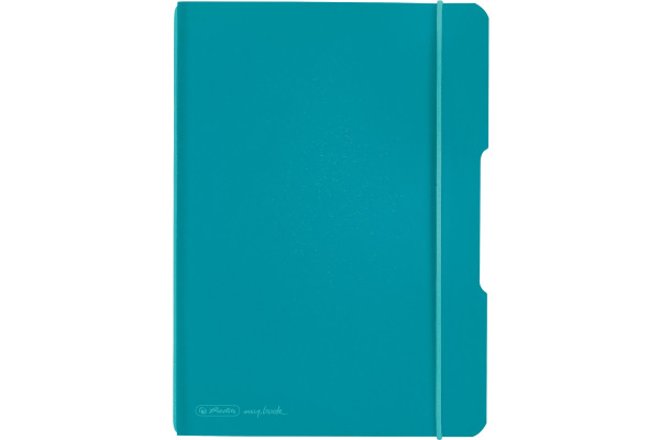 HERLITZ my.book flex A5 50015993 Carribean Turqu. 40 Bl.kariert