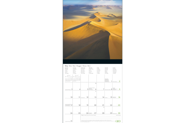 GEO Bildkalender 2027 581376 GEO Beautiful World 30x30cm