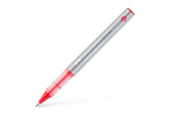 FABER-CA. Roller Free Ink 0.7mm 348121 rot