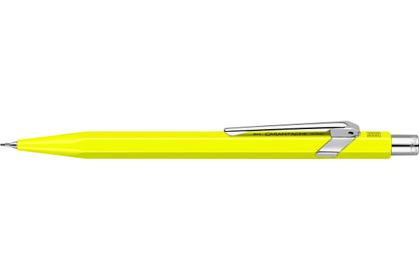 CARAN D'A Minenhalter 844 0.7mm 844.470 gelb, Radierer