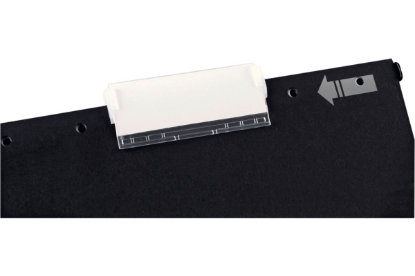LEITZ Hängehefter Alpha Active A4 19243095 schwarz 34.8x26.6cm 5 Stück