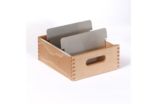 FLÜCK Karteikasten A6 quer A6quer/20 Buche Tiefe 20cm