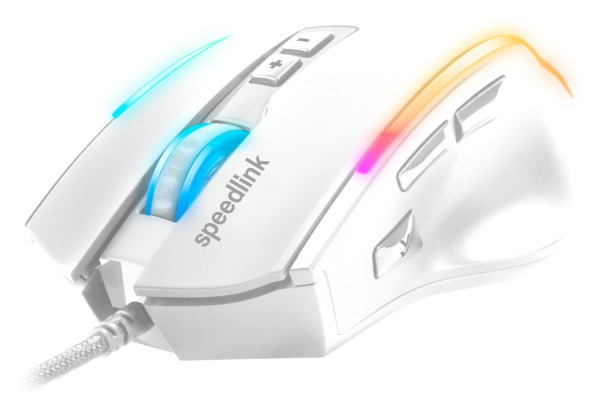 SPEEDLINK DECUS NX RGB Gaming Mouse SL-680024 White