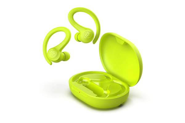 JLAB Go Sport+ Earbuds IEUEBGAIR True Wireless, Neon Yellow