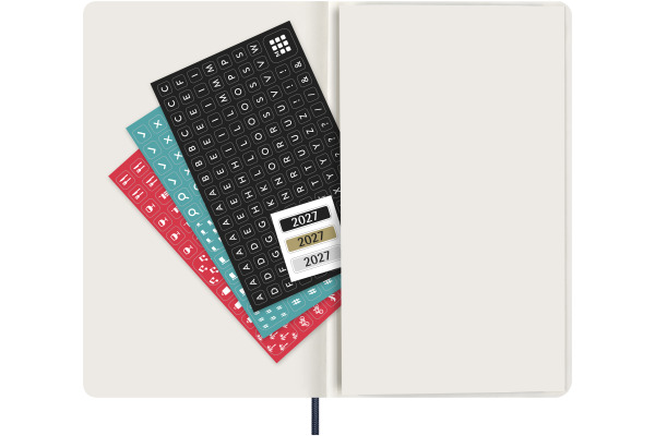 MOLESKINE Agenda Classic Large 2027 DSB2012DC 1T/1S saphir SC 13x21cm