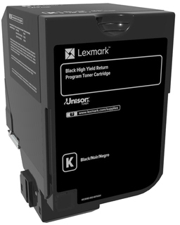 LEXMARK Toner Rück. schwarz CS72x/ LEXMARK Color-Toner