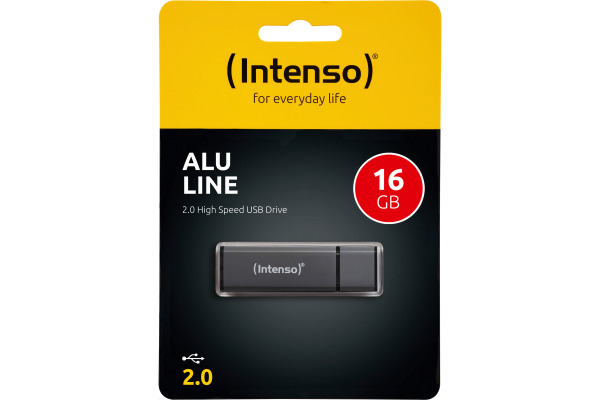 INTENSO USB-Stick Alu Line 16GB 3521471 USB 2.0 antracite