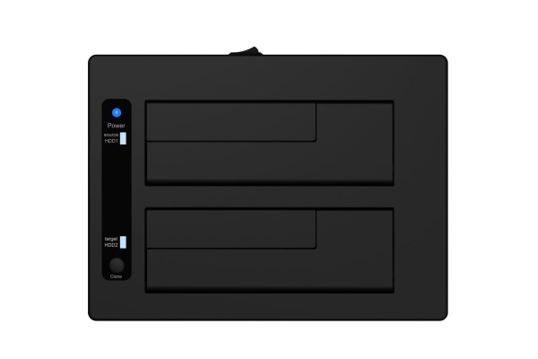 ICY BOX Docking- & Clonestation IB127CLU3 2 Bay Single Modus