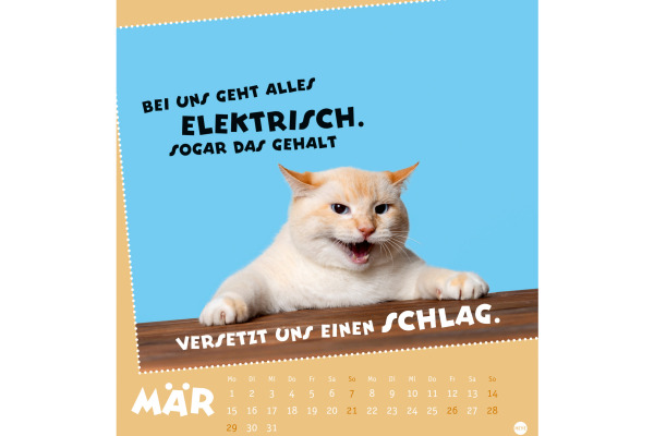 HEYE Postkarten.Kalender Pause 2027 23023+27 1M/1S DE 16x17cm