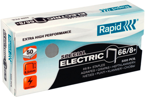 RAPID Heftklammern Strong 66/8+ 24868000 verzinkt 5000 Stück