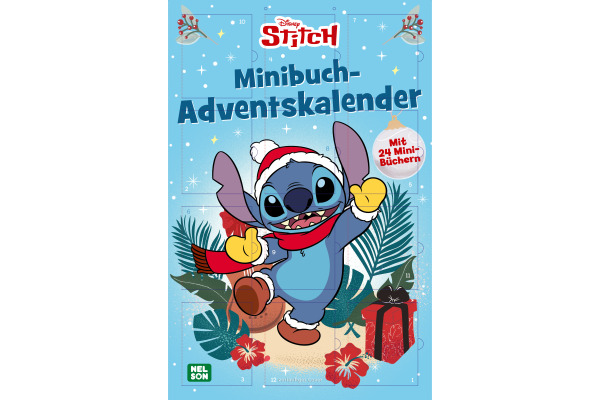 CARLSEN Adventskalender 513093 Stitch Minibücher