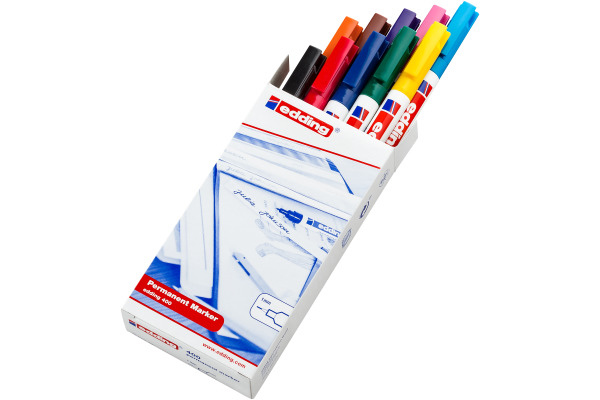 EDDING Permanent Marker 400 400-99 10 Farben