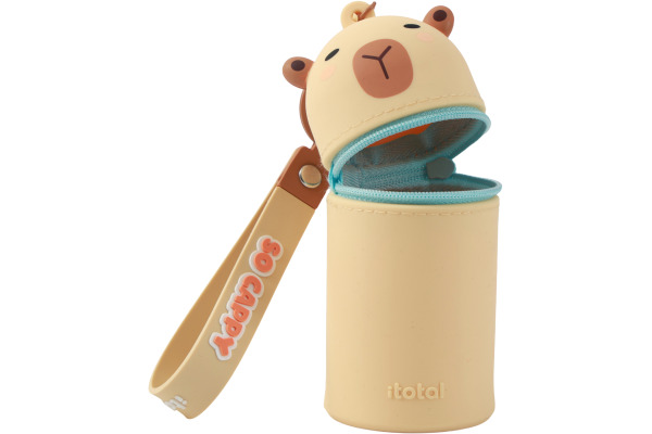 I-TOTAL Schlüsselanhänger Silikonetui XL2486G Capybara
