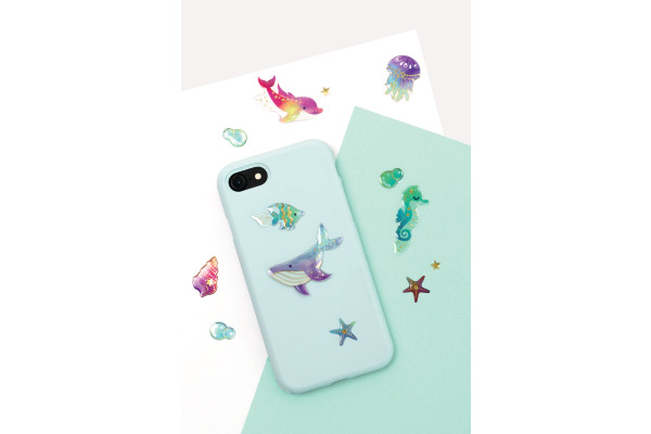 FOLIA Epoxy-Sticker 10x15cm 16302 Underwater