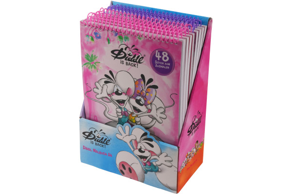 DIDDL Malbuch A4 23558 assortiert