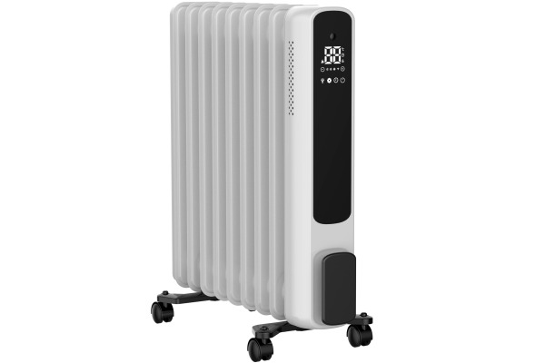 TRISTAR Elektro-Ölradiator 9 Rippen KA-5138 weiss, 2000W