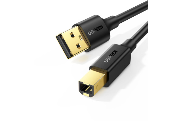 UGREEN Cable USB 2.0 AM/BM Print 10351 3m, Black