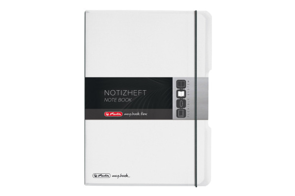 HERLITZ Notizheft My.Book A4 11361425 kariert transparent