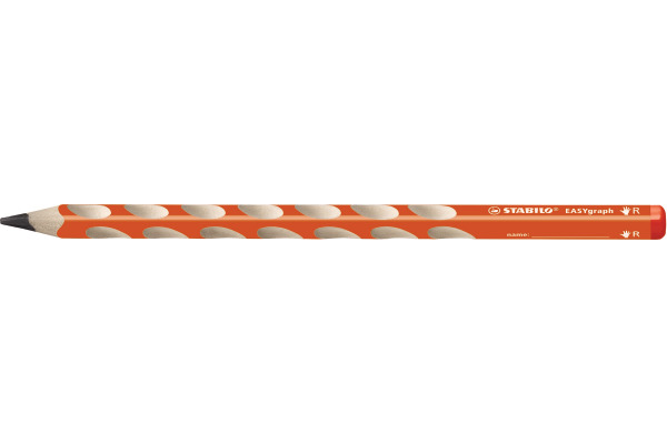 STABILO Bleistift EASYgraph HB 322/03HB Rechtshänder orange