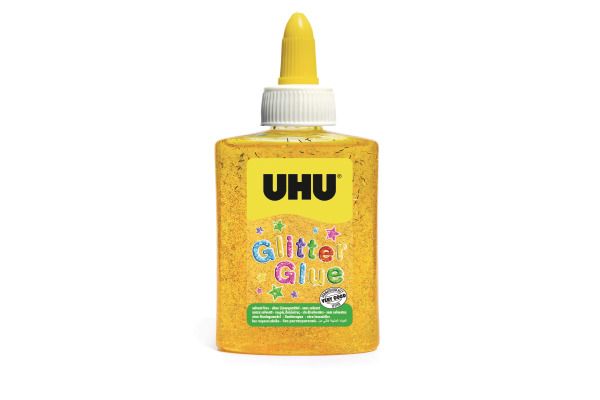 UHU Glitter Glue 49970 gelb