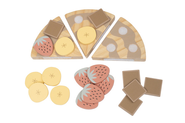 JABADABAD Dessert Pizza 22cm T311 18-teilig