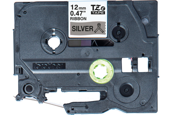 PTOUCH Band silber/schwarz TZE-R931 Tze Geräte 12-36mm