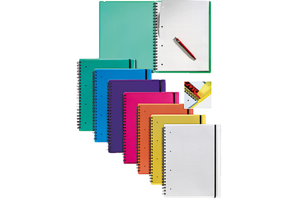 KOLMA Notizbuch Easy A4 06.550.00 transparent