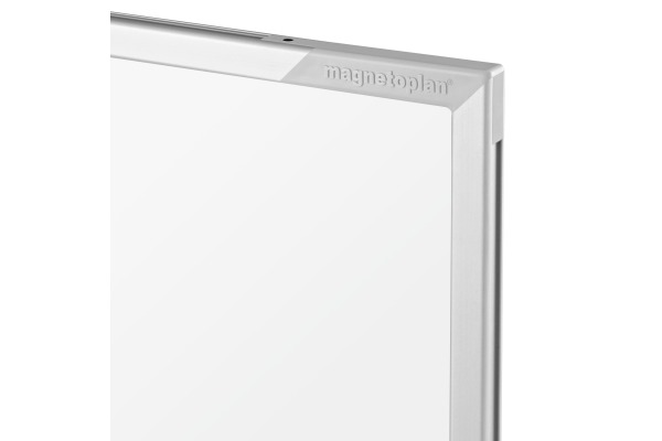 MAGNETOP. Ferroscript-Whiteboard 1240522 emailliert, mobil 2200x1200mm