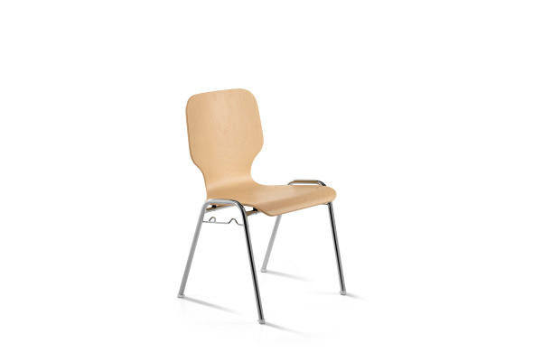 MAYER Besucherstuhl Wood 21150191 stapelbar