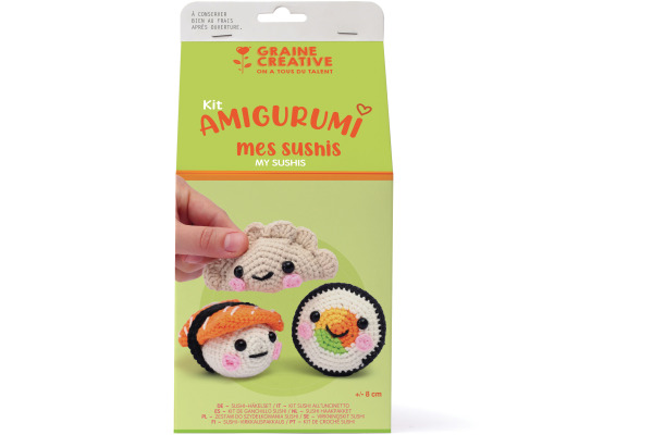GRAINECRÉ Amigurumi Kit GC-420331 Sushi