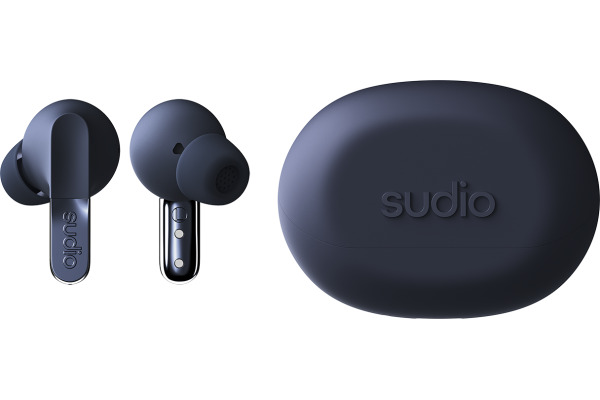 SUDIO Noise Cancelling Earbuds N3PROBLU N3 Pro Blue, Wireless