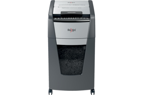 REXEL Aktenvernichter Optimum AF+ 2020300XC 300X, P-4, 60lt