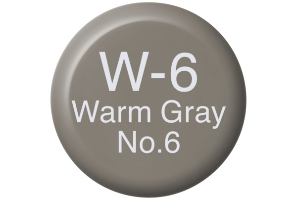COPIC Ink Refill 21076111 W-6 - Warm Grey No.6