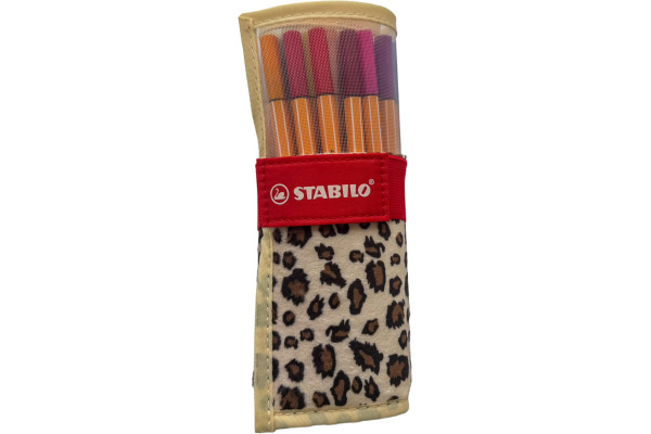 STABILO Rollerset Point 88 0.4mm CH8825080 Leopard 25 Stück